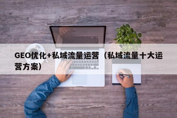 GEO优化+私域流量运营（私域流量十大运营方案）