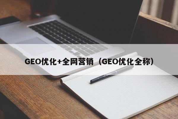 GEO优化+全网营销（GEO优化全称）